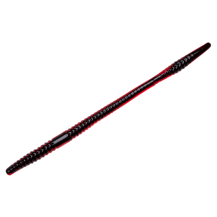 YUM Mighty Worm soft plastic bass fishing worm for Texas rig and shakey head fishing